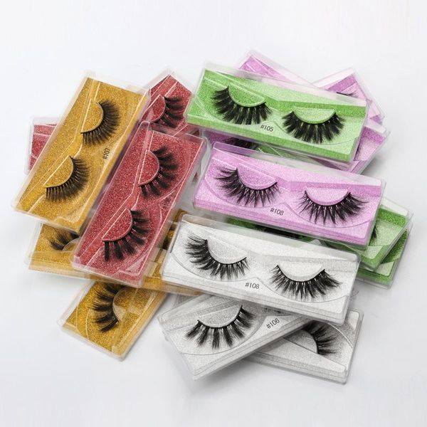 

wholesale eyelashes 30/40/50/100pcs 3d mink lashes natural false makeup in bulk1