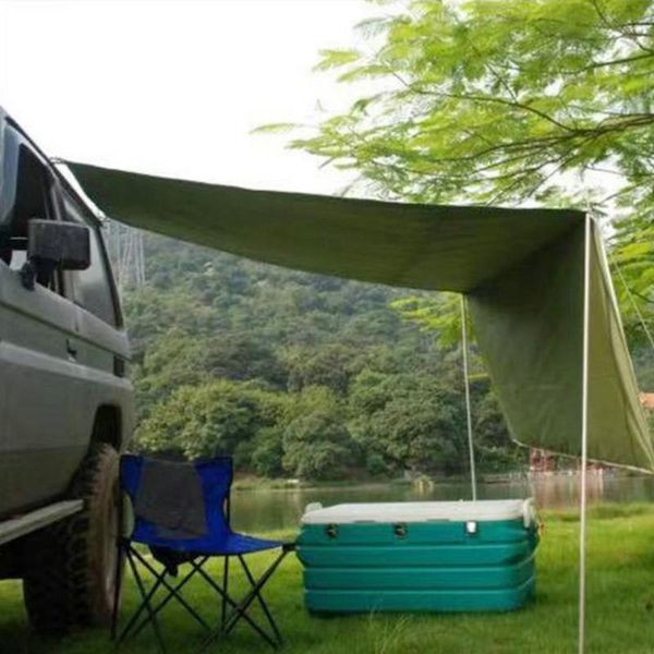 

car sunshade portable side awning camping waterproof tent canopy auto trunk for picnic travelling