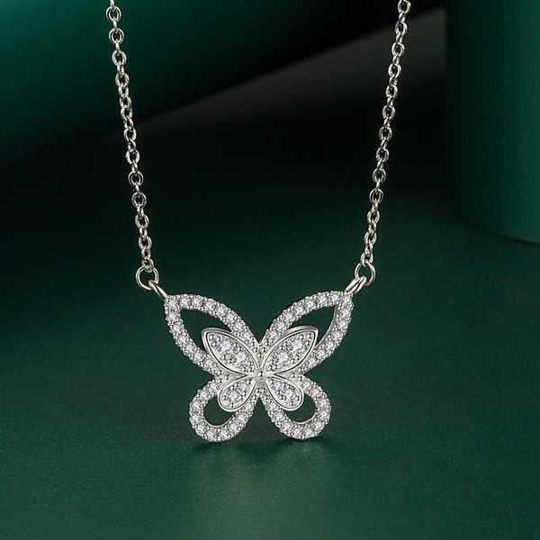 

japan and south korea small fresh butterfly necklace earrings earrings set butterfly bracelet jewelry set of three, Golden;silver