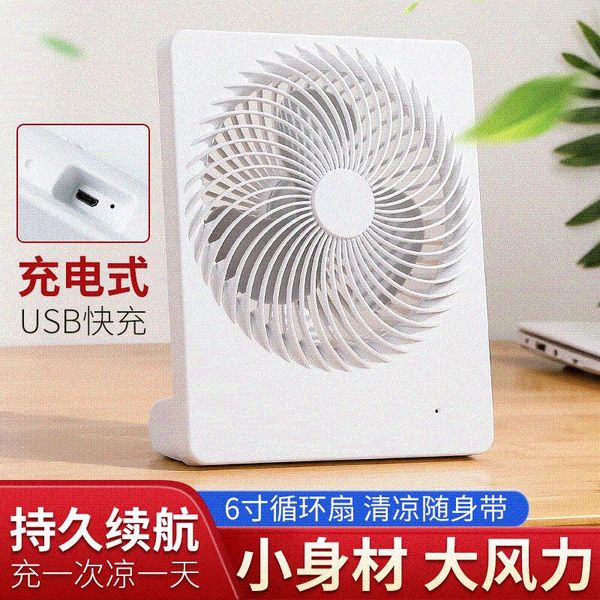 

electric fans usb deskfan handheld convenient small silent charging dormitory office home bedroom