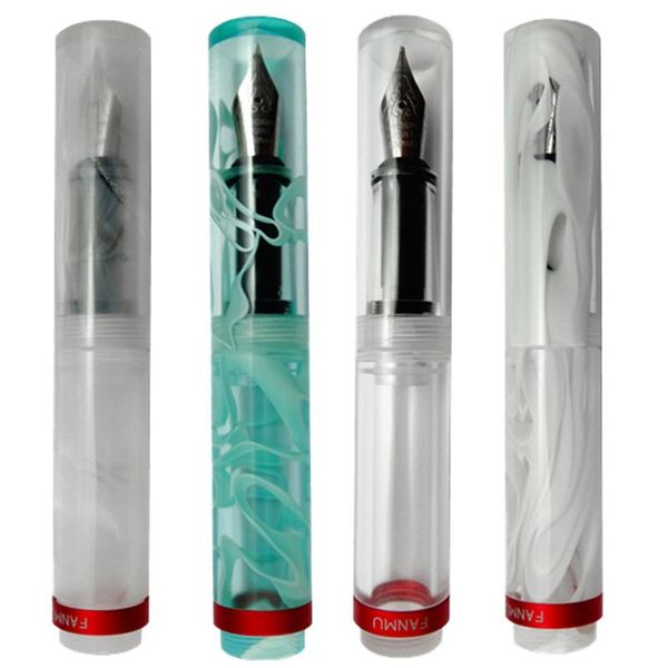 

resin short fountain pen pocket portable calligraphy with germany nib pens