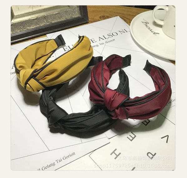 

wide edge lady hair hoop hairbands female fashion headwear headbands headband bezel accessories wholesale1