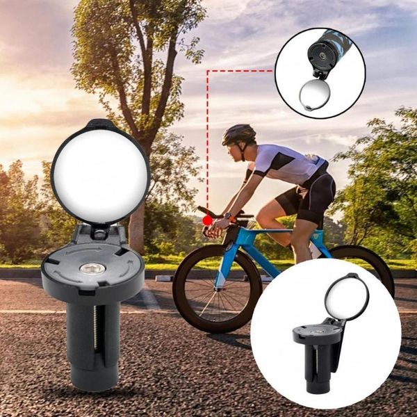 

bike groupsets rearview mirror angle adjustable convex wide handlebar durable