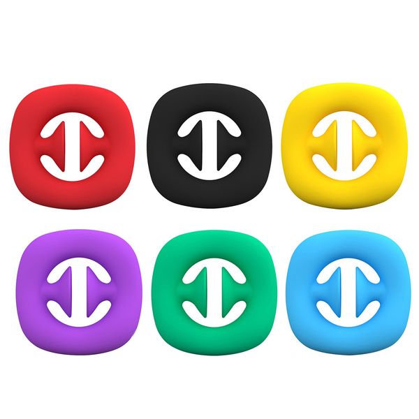 

anti stress finger hand grip stress reliever fidget toy child simple dimple toys decompression
