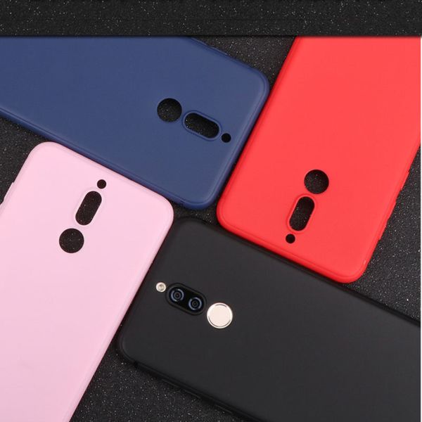 Redmi için Telefon Kılıfları 8 Note8 Pro Ultra-ince Mat Katı Renk Kapak Redmi 8 8A Note8 Pro Mat Silikon Yumuşak Kapak Için