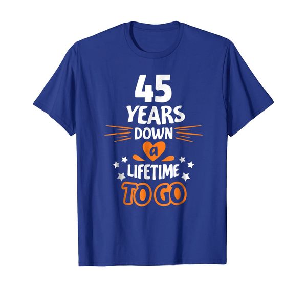 

45th Wedding Anniversary Gift for Parents 45 Years T-Shirt, Mainly pictures