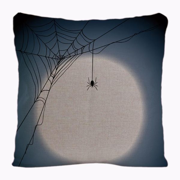 

happy halloween days throw pillow case with full moon design decorative cushion cover pillowcase home decor by lvsure cushion/decorative
