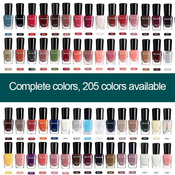 

nail polish colorful water-based easy to apply no baking tear-off quick-drying transparent odorless art tslm1