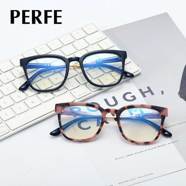 

full 95839 frame flat lens fashion anti blue light glasses tide, Silver