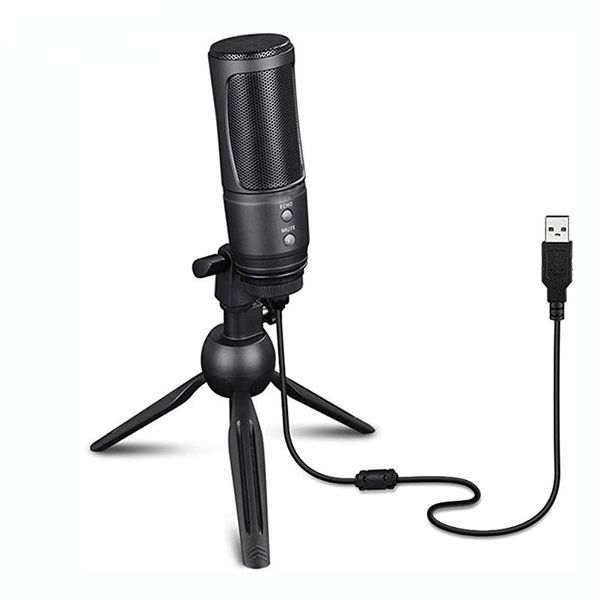 

microphones metal usb microphone for computer condenser recording pc studio windows gaming podcast chatting youtube