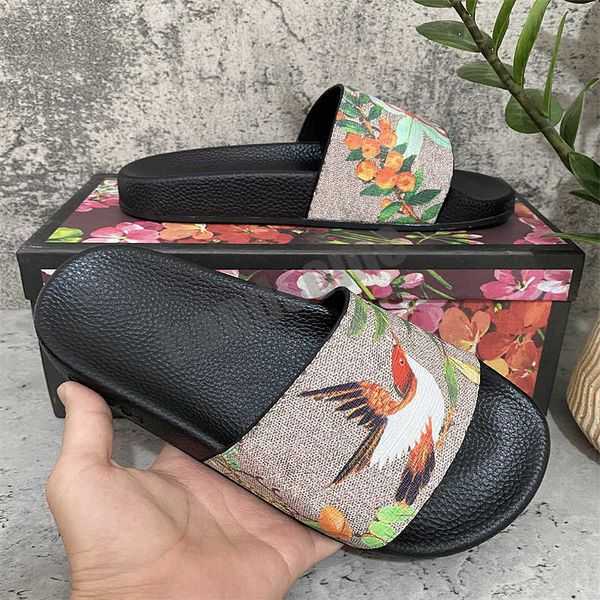 

[with box] women men slides summer slippers beach indoor flat sandals flip flop spike sandal eur 36-46 new, Black