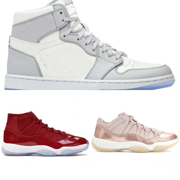 

1 1s high og light smoke grey twist basketball shoes banned satin snake chicago toe tokyo bio black mens trainers jumpman sports sneakersdrr