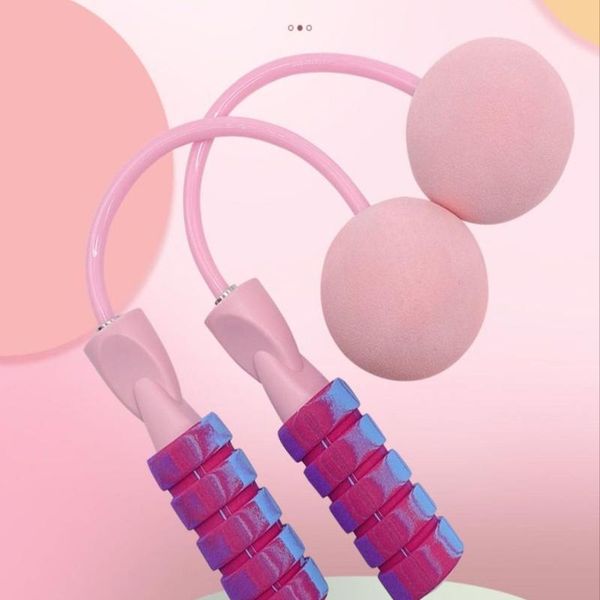 

jump ropes cordless skipping rope weight-bearing ball sports fitness women's indoor dual-use weight loss professional fat burning