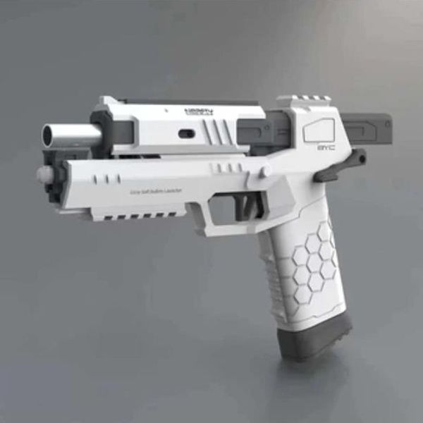 

4144gecko launcher rhino grote soft bullet model simulation pistol toy gun for children boys cs game birthday gifts