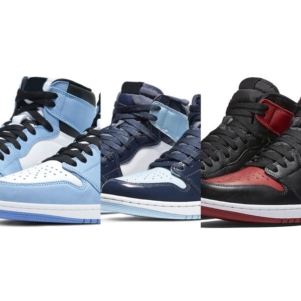 

1 high og basketball shoes 1s university blue silver toe midnight navy chicago unc patent men women sneakers trainers manbasketballshoesjvir