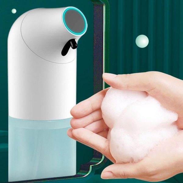 

automatic foam soap dispenser battery operated intelligent infrared motion sensor touchless home hand washing liquid