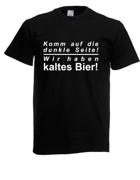 

mens t-shirt come to the dark side i spells i fun i to 5xl, White;black