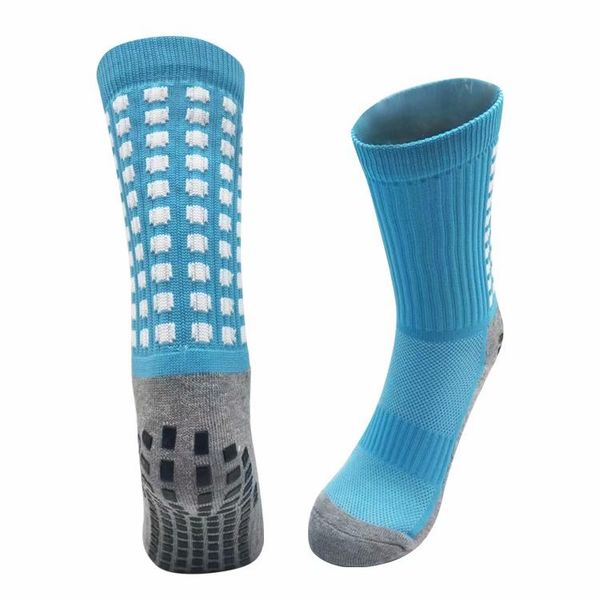 

c027#69 middle tube20 21 22 and children football socks, mixed color cotton non-slip. for more styles, please contact e-commerce, Black