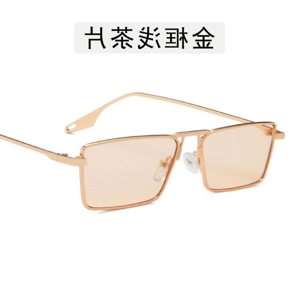 

sunglasses retro sunglasses women 2021 rectangle steampunk sun vintage fashion glasses eyewear uv400 oculos, Black
