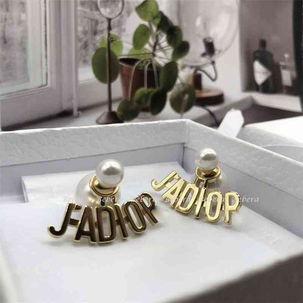 

75%off outlet 2021 new letter earrings, Golden