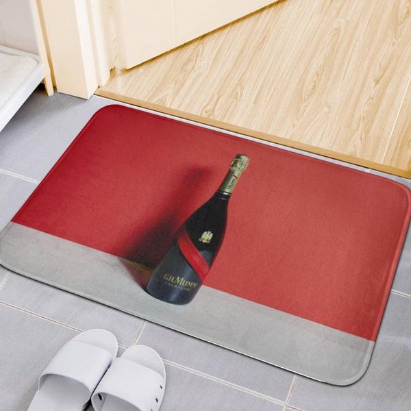 

mumm champagne pattern floor mats, porch kitchen door mat, matte non-slip, odorless and durable_mudp01 carpets
