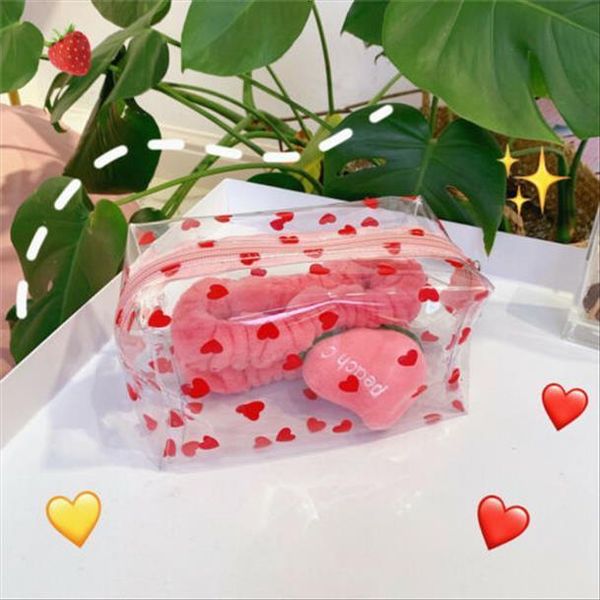 

transparent cosmetic makeup travel bags pouch pvc toiletry clear case waterproof