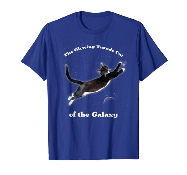 

funny tuxedo cat t-shirt, White;black
