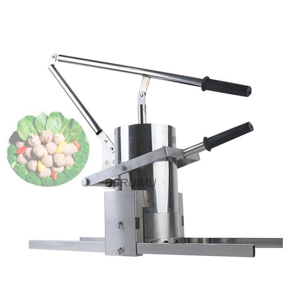 

meatball machine manual stainless steel ball press hand meat processors food