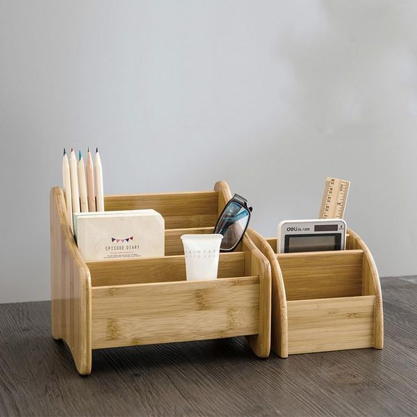 

storage boxes & bins remote control holder key collection cosmetics receipt inclusion organizer organizador box wooden