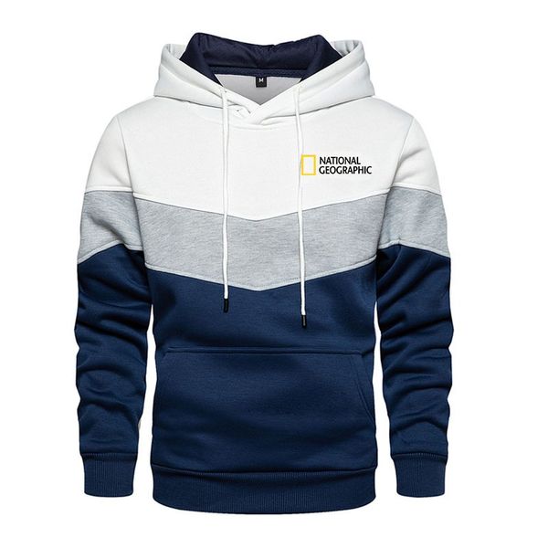 

new men hoodie brand long sleeve jacket autumn spring leisure hoodie fleece warm sportswear thickened sweatshirt, Black