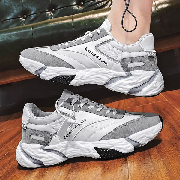 

sports shoes 2023 platform for women men tripe black white three color foam mens trainers scarpe zapatos chaussures 40-45