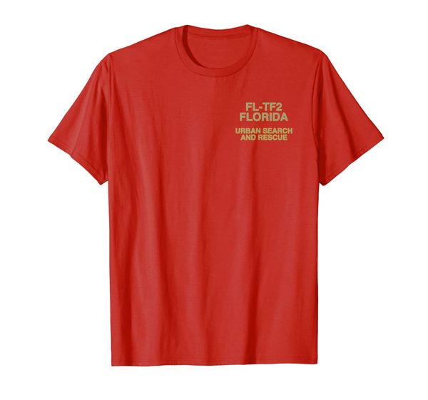 

urban search rescue florida task force 2 fl-tf2 t-shirt, White;black