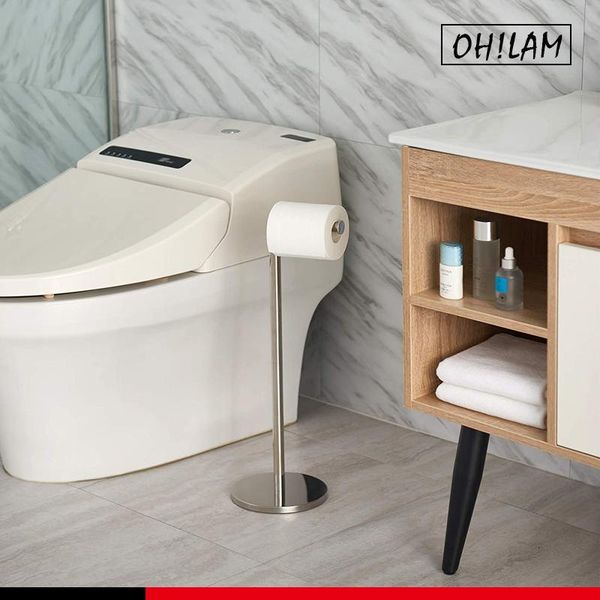 

toilet paper holders bath holder stand bathroom dispenser storage 3 rolls tissue standing organizing
