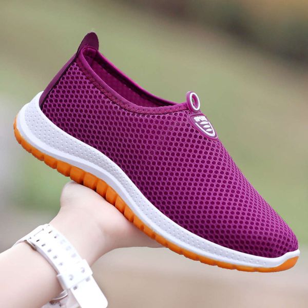 

Casual shoes soled Sales soft of women's summer net breathable casual flat middle-aged and elderly mesh G589 0HIR ENC9 U981 8FNN, Women's net
