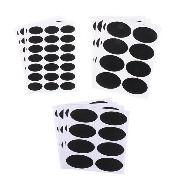 

wall stickers 148 pcs household spice jar sticky chalkboard labels pantry oval