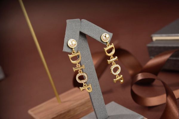 

special offer 70% off luxury jewelry star letter earrings 77bw, Golden