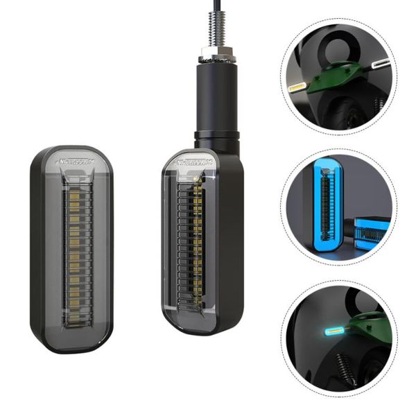 

emergency lights 1 pair motorcycle turn light modified lamp signal