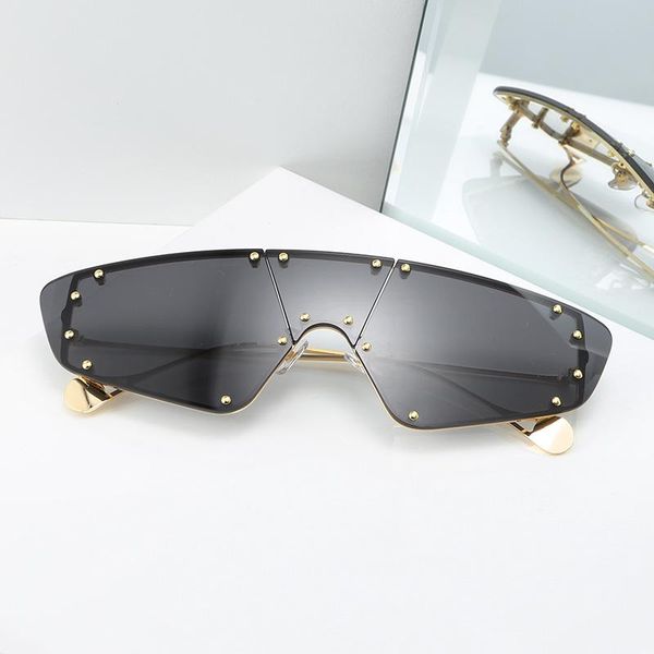 

sunglasses men fashion brand designer goggle sun glasses female style uv400 summer 2021, White;black
