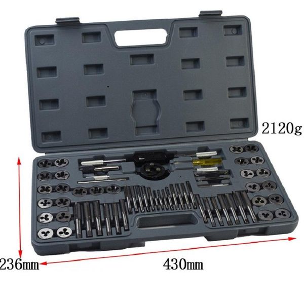 

hand tools 60 pcs tap and die set