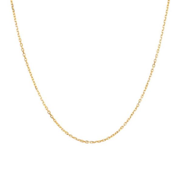

chains 18k yellow gold necklace chain for woman, Silver