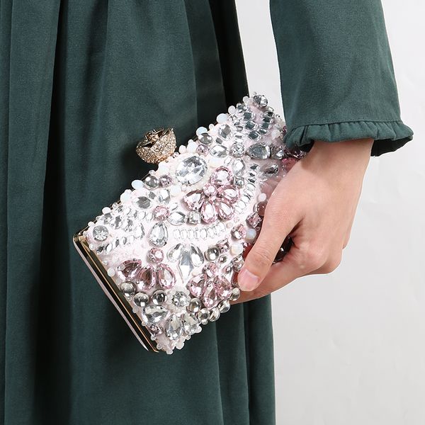 

women's evening rhinestone bags clutch purse wedding wallet party bag