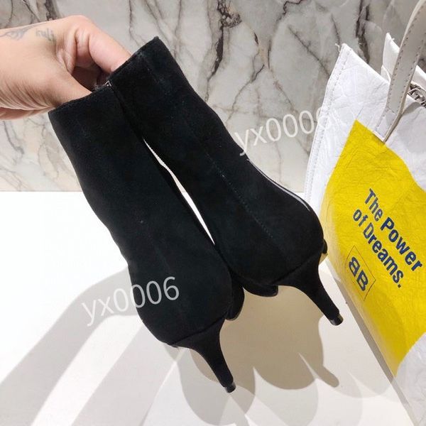 

ladies sylvie series ribbon 35-41 decorated leathers martin boot women embroidered leather band ankle boots r luxury hltn03, Black
