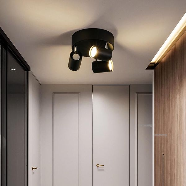 

ceiling lights modern decor rotatable lamps led nordic children bedroom hanging kitchen fixtures indoor aisle lighting