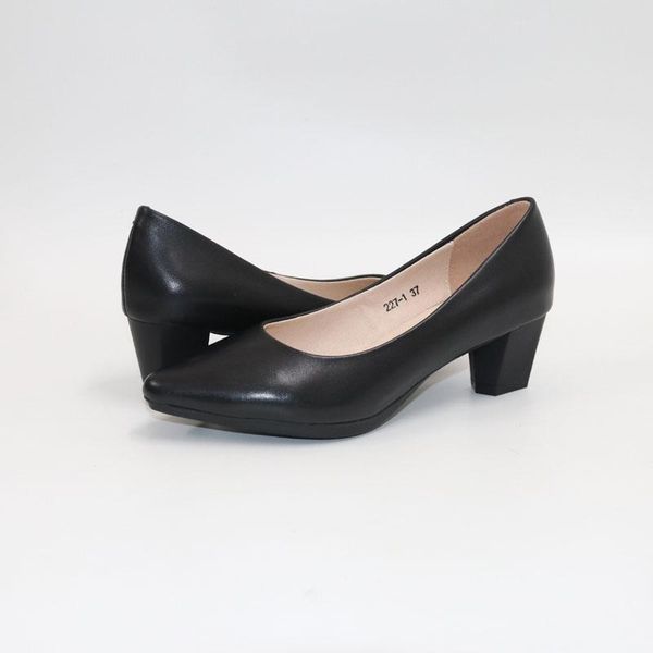 

dress shoes genuine leathercomfortablehigh-quality women's shoesfashionelegantsimplicitytemperament high-heeled, Black