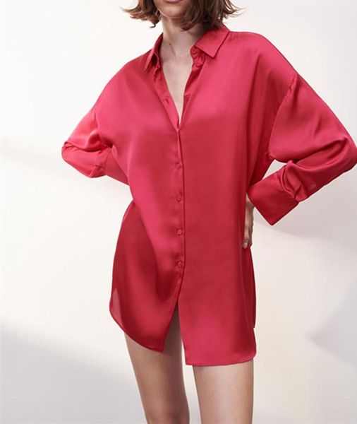 

women's blouses & shirts women solid blouse long sleeve turn down collar female slim shirt n22, White