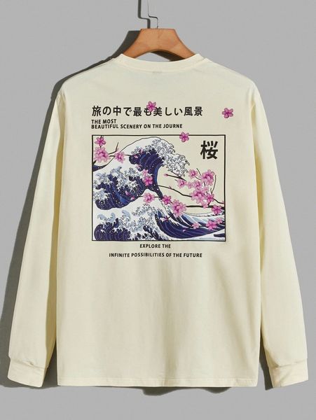 

men japanese letter graphic tee q9ma#, White;black