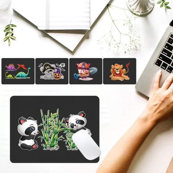 

mouse pads & wrist rests small gaming pad cute style cartoon computer mousepad for lappc muizen mat universele office home