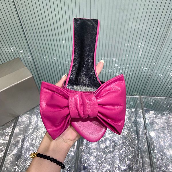 

2021ss luxury designer women sandals 2 colors pretty flower box dust bag shoes snake print slide summer wide flat sandal women slippers with, Black
