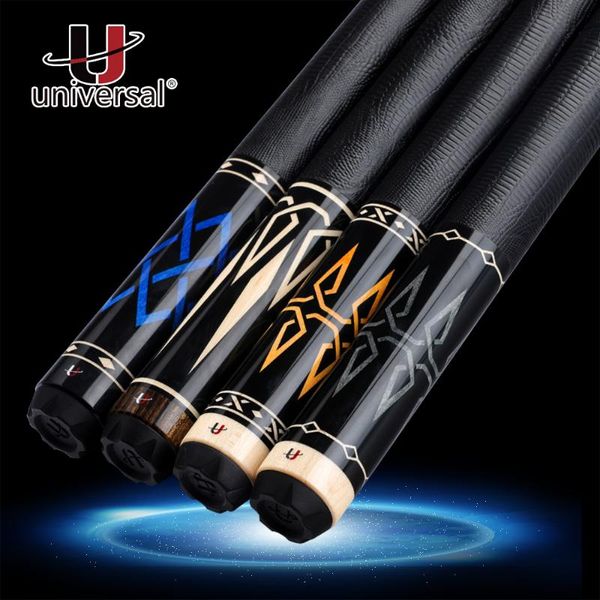 

universal un05series pool cue stick kit12.5mm kamui tip technology maple shaft billar solid wood carving flower arrgement design billiard cu