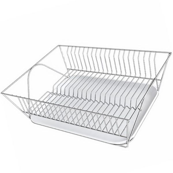 

hooks & rails stainless steel storage rack desk type tableware draining holder